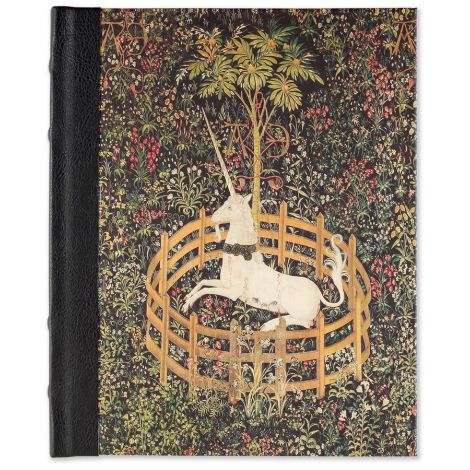 Notatnik Peter Pauper Press B5/96/120g linia Gobelin z jednorożcem